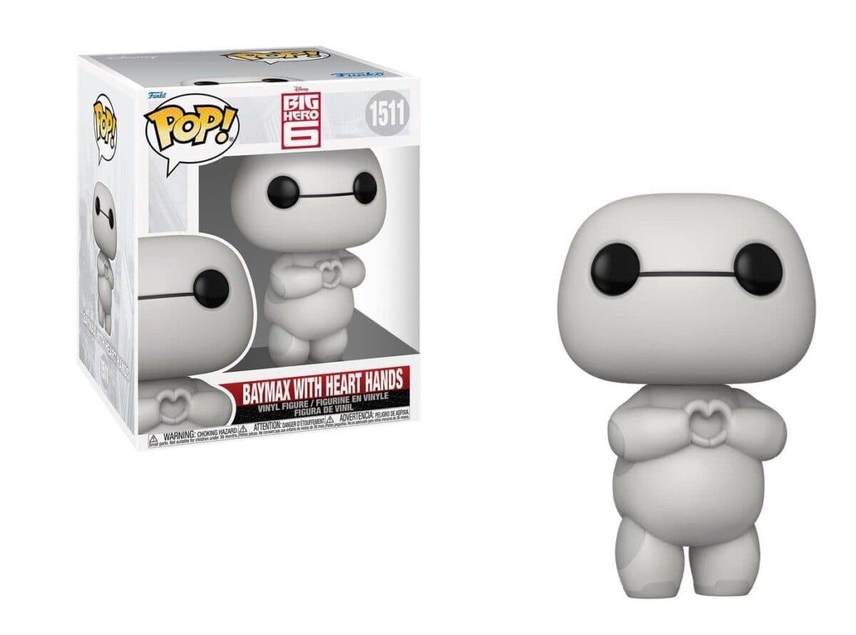 FUNKO POP Super: Big Hero 6– Baymax(Heart Hands) - 889698802116
