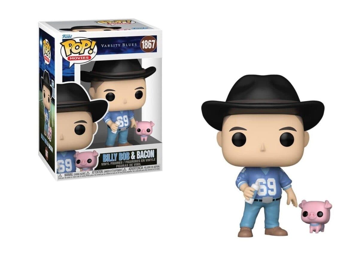 FUNKO POP&Buddy: Varsity Blues- Billy w/Bacon 9 cm - 889698802420