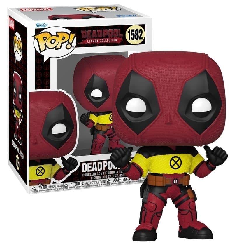 FUNKO POP Marvel: Deadpool Legacy - 1582 Deadpool With X-Men Shirt 9cm - 889698808545