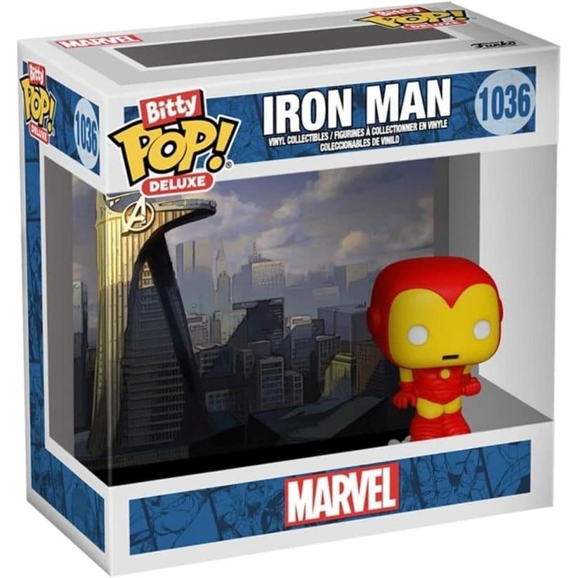 FUNKO Bitty POP Deluxe Marvel - 1036 Iron Man (AvengerTower) - 889698813013
