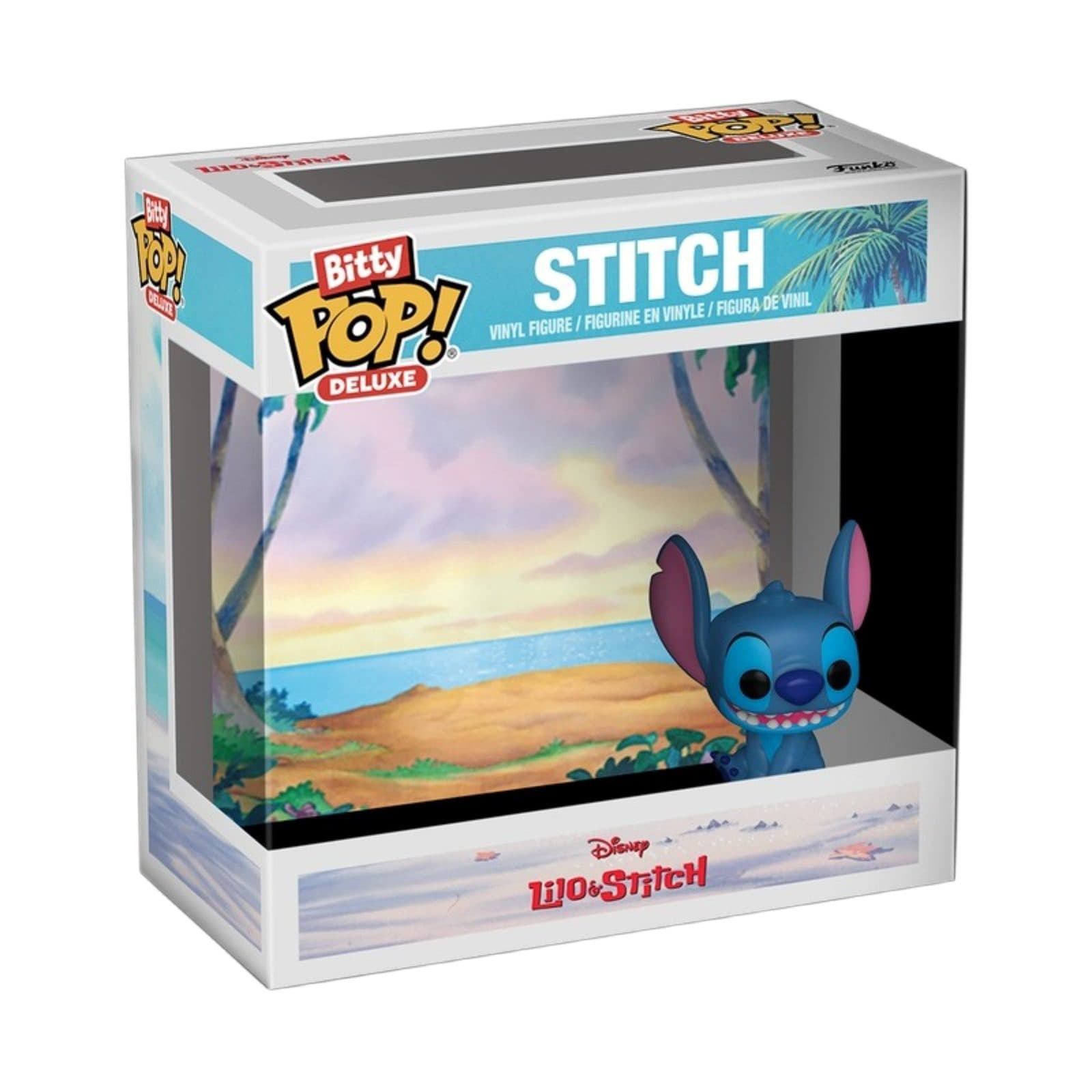 FUNKO Bitty POP Deluxe Disney : Lilo & Stitch - Stitch (Beach) - 889698813365