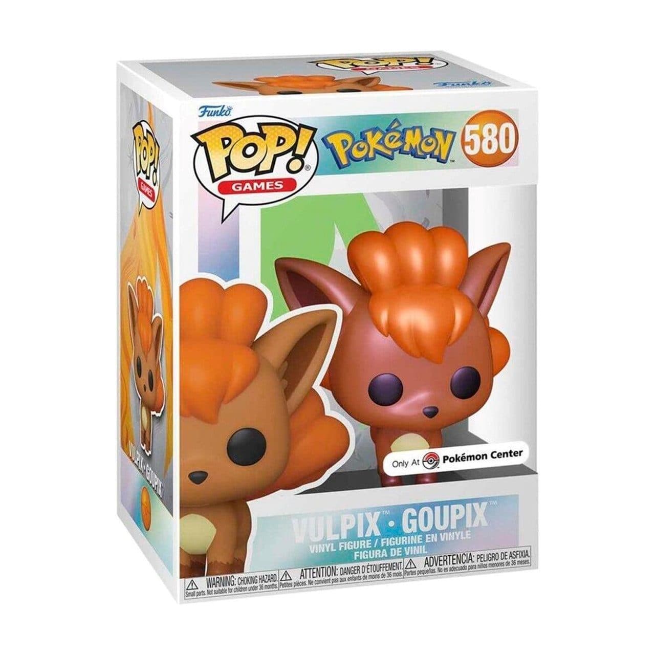 FUNKO POP Pokemon - 580 Vulpix (Exclusive) 9 cm - 889698814454
