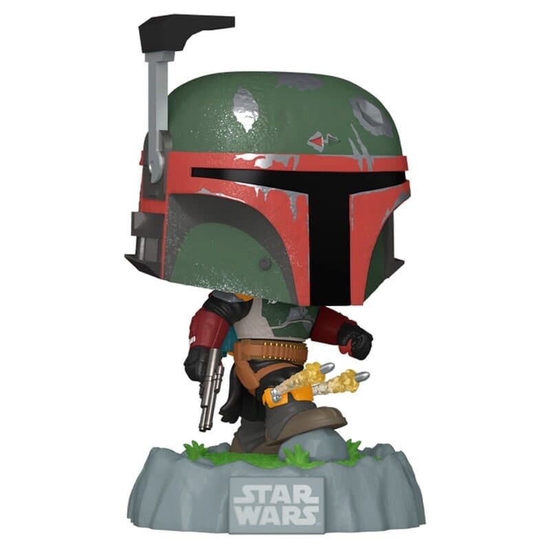 Funko Pop! Star Wars: Fett Legacy - Boba Fett with Rockets Vinyl Figure 9 cm - 889698827225