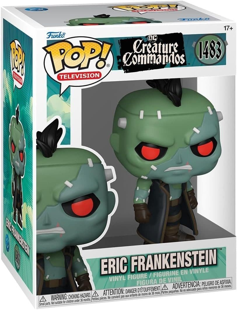 FUNKO POP TV: Creature Commandos S1 – Eric Frankenstein 9 cm - 889698830553