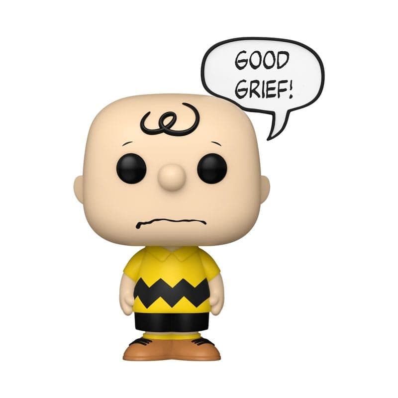 FUNKO POP Animation: PeanutsS7- Charlie Brown Good Grief 9 cm - 889698835084