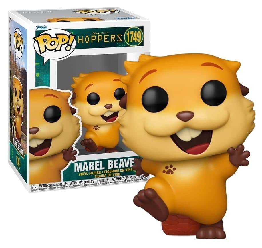 FUNKO POP Disney: Hoppers - 1749 Mabel Beaver With Chase 9cm - 889698836135