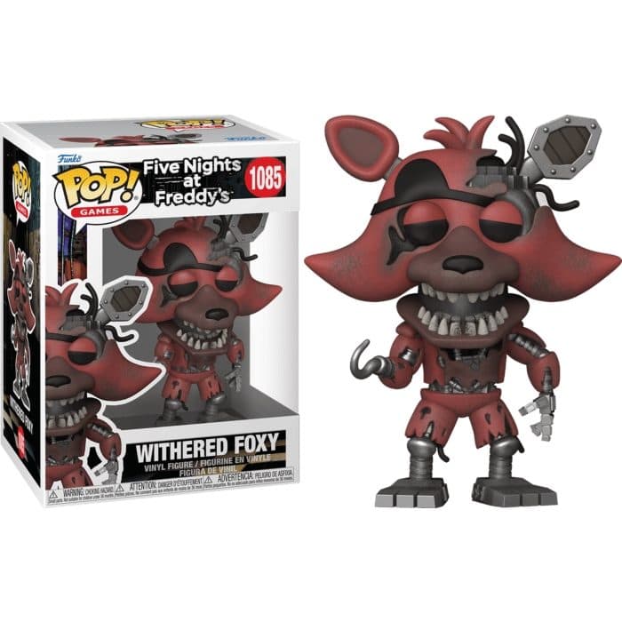 FUNKO Pop! Games: Five Nights at Freddy's - Withered Foxy 10859 cm - 889698838665