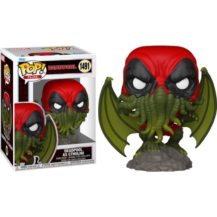 FUNKO POP Plus: Deadpool Lit Classics – Deadpool Cthulhu 9 cm - 889698839846