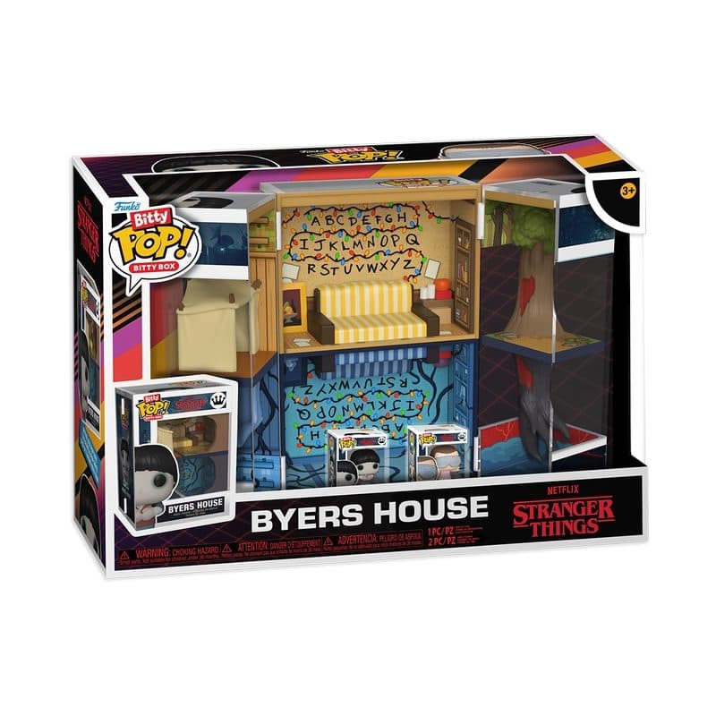 FUNKO Bitty Boxes: Stranger Things- Byers House - 889698855341
