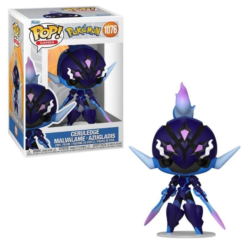 FUNKO POKEMON - POP Games N° 1076 - Ceruledge 9 cm - 889698863629