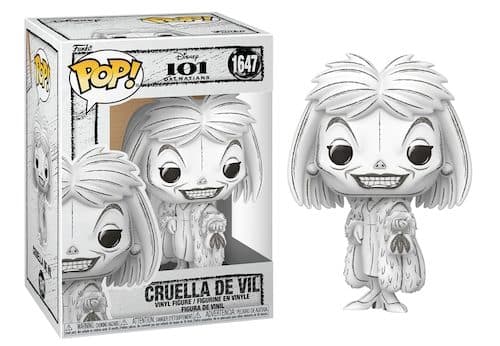 FUNKO POP Disney: Sketched - Cruella De Vil 9 cm - 889698864213