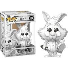 FUNKO POP Disney: Sketched - White Rabbit 9 cm - 889698864244