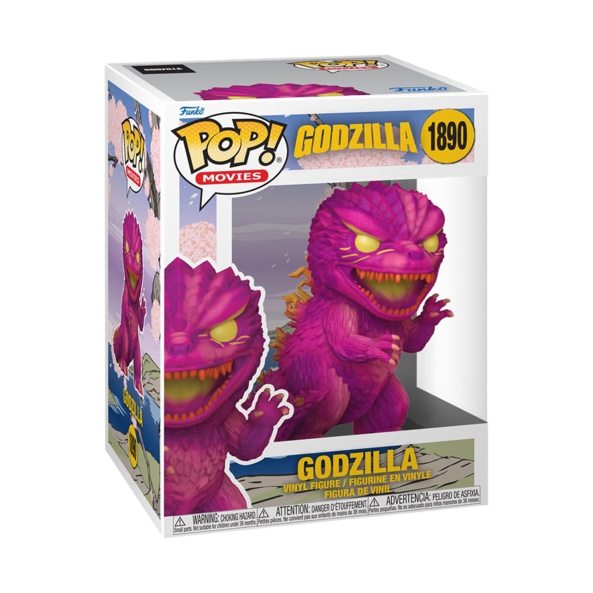FUNKO POP Premium: Godzilla - Retro-Futurism Pink Godzilla - 889698864749