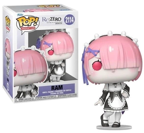FUNKO POP Animation: Re Zero - 2114 Ram 9cm - 889698865128