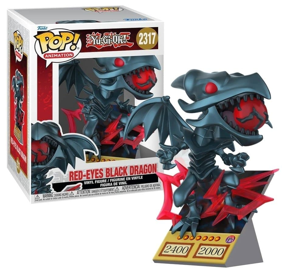 FUNKO POP Premium Animation: Yu-Gi-Oh! - 2317 Red Eyes Black Dragon - 889698866095