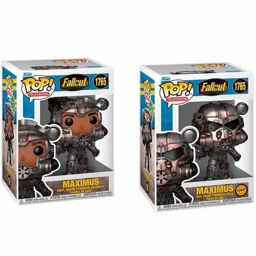 FUNKO POP TV: Fallout – Maximus w/Chase 9 cm - 889698867986