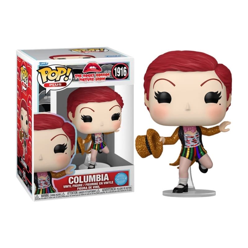 FUNKO POP Plus: Rocky Horror Picture Show S2– Columbia​ (Glitter) 9 cm - 889698868099