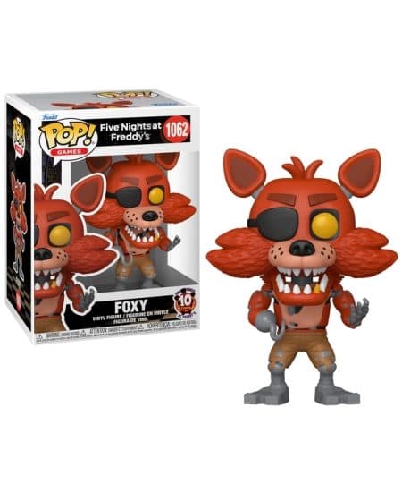 FUNKO POP Games: Five Nights at Freddy’s 10y- Foxy 9 cm - 889698871150