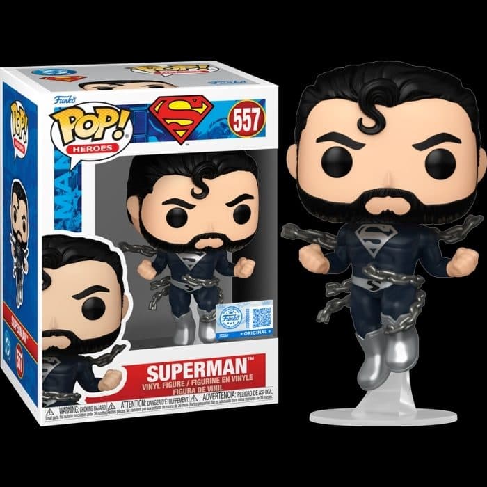 FUNKO POP DC Heroes: Superman - 557 Superman (BK) (Exclusive) 9cm - 889698871884