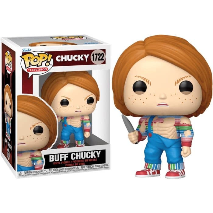 FUNKO POP TV: Chucky(TV)- Buff Chucky 9 cm - 889698872157