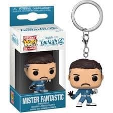 FUNKO POP Keychain: The Fantastic Four S1- Mister Fantastic - 889698872171