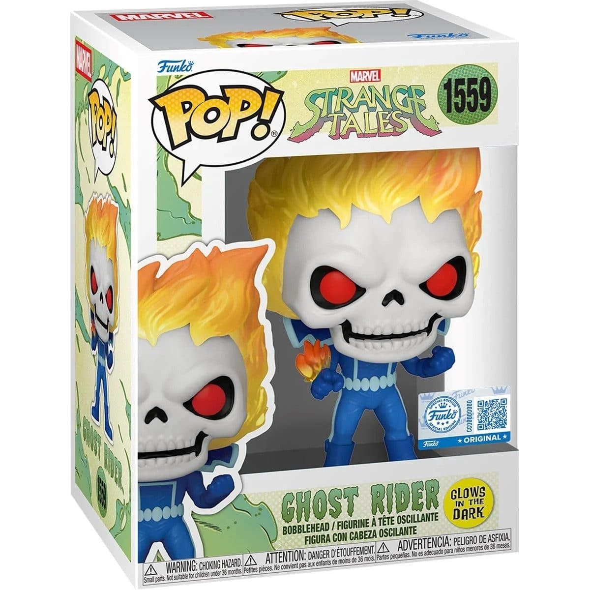 FUNKO POP Marvel: Strange Tales - 1559 Ghost Rider (Exclusive) 9cm - 889698872485