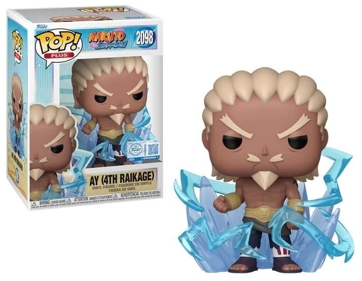 FUNKO POP Animation: Naruto Shippuden - 2098 Ay(4Th Raikage) With Chase (Exclusive) 9 cm - 889698882552