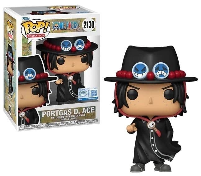 FUNKO POP Animation: One Piece - 2130 Portgas D. Ace Intro (Exclusive) 9 cm - 889698882606