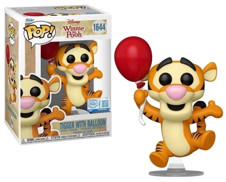 FUNKO POP Disney: Winnie The Pooh - 1644 Tigger With Balloon (Exclusive) 9cm - 889698886574