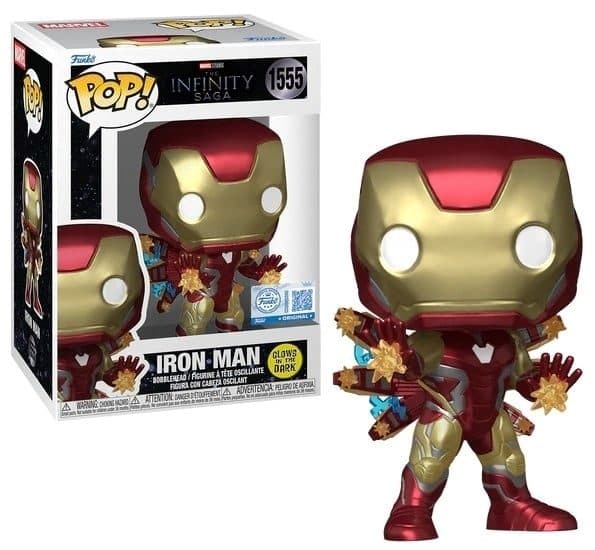 FUNKO POP Marvel: Infinity saga - 1555 Iron Man With Beams (Exclusive) 9 cm - 889698886642