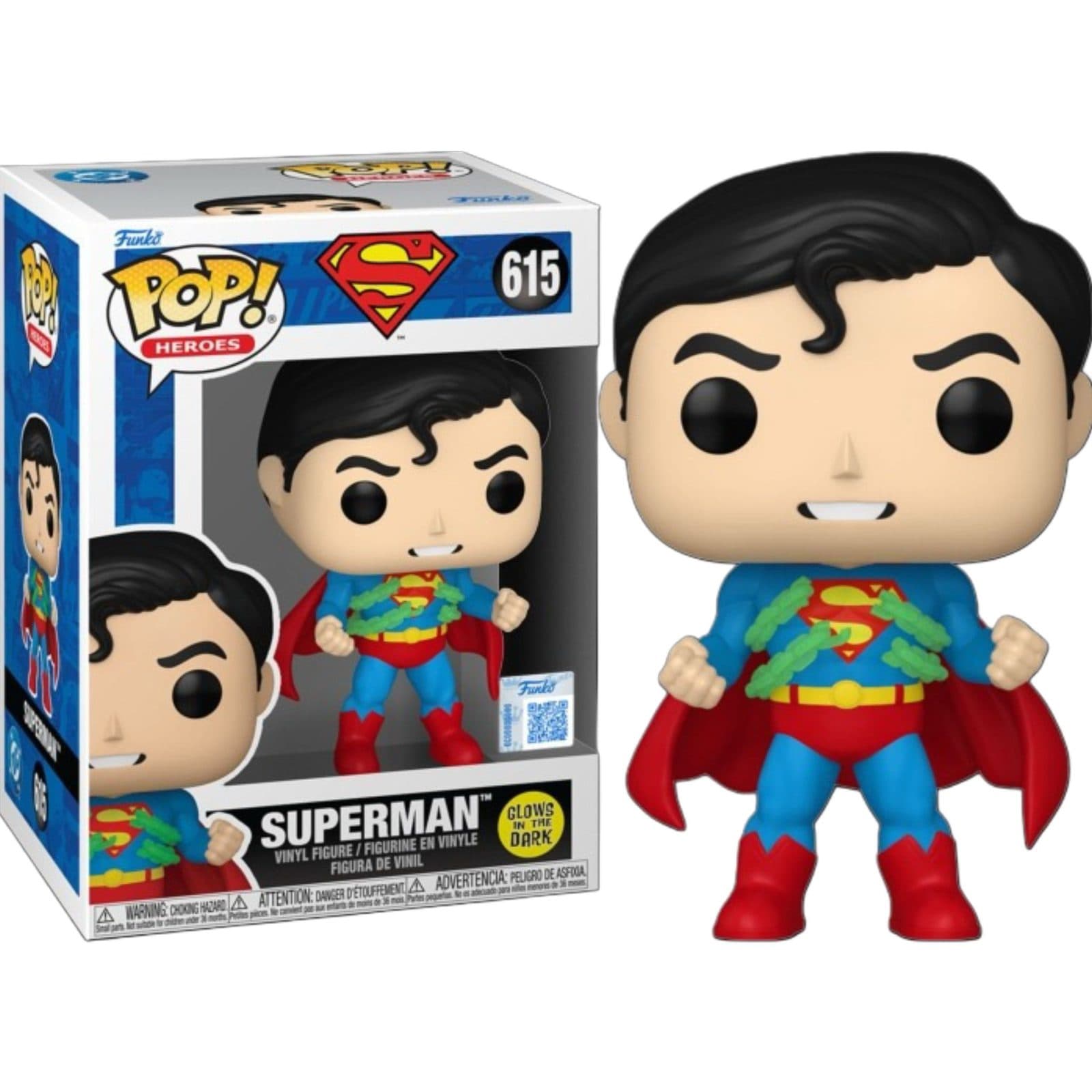 FUNKO POP Heroes: DC Comics - 615 Superman (Metropolis Suit) (Exclusive) 9cm - 889698888165