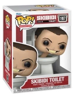 FUNKO POP Vinyl: Skibidi Toilet- Skibidi Toilet 9 cm (DAMAGED BOX) - 889698888363D