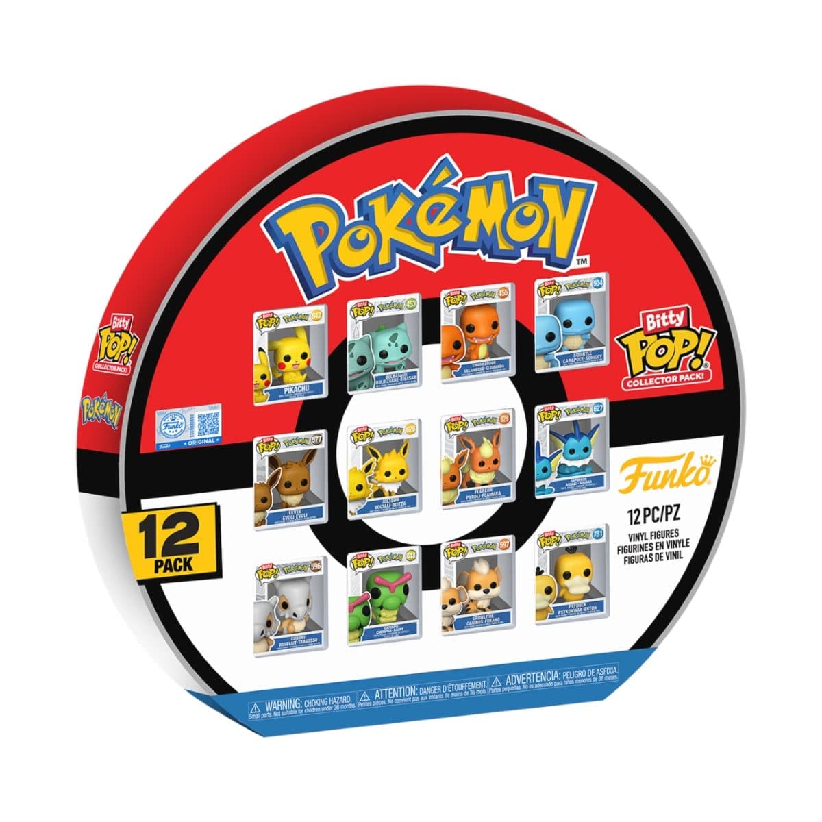 FUNKO Bitty POP Collector Pack: Pokemon -12pz - 889698889841