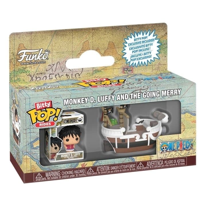 FUNKO Bitty POP Ride One Piece - Going Merry With Luffy - 889698901123