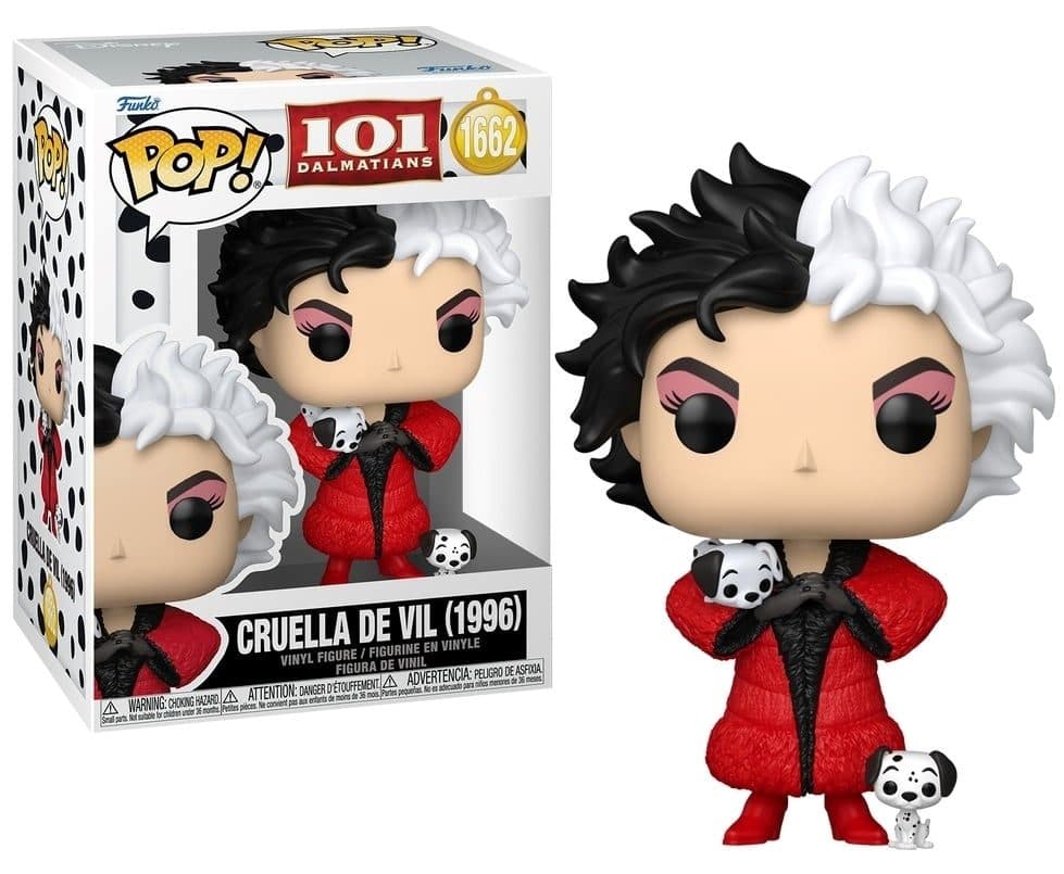 FUNKO POP Disney: 101 Dalmatians - 1662 Cruella De Vil (1996) 9cm - 889698902571