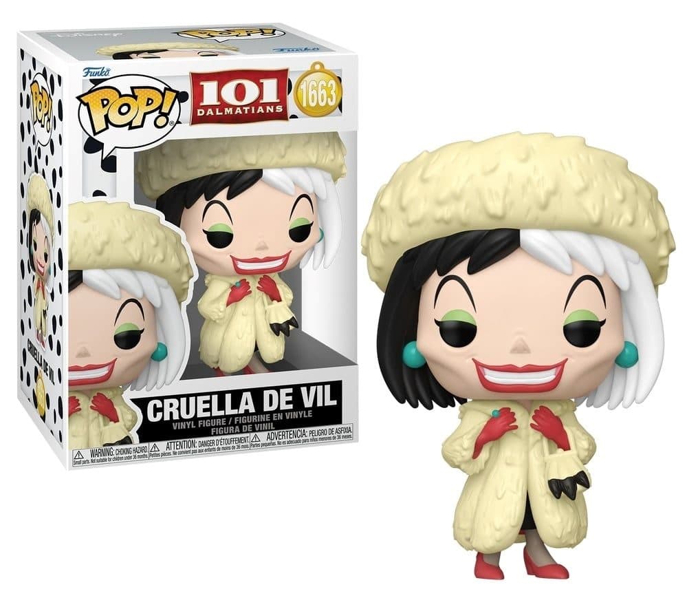 FUNKO POP Disney: 101 Dalmatians - 1663 Cruella De Vil With Chase 9cm - 889698902595