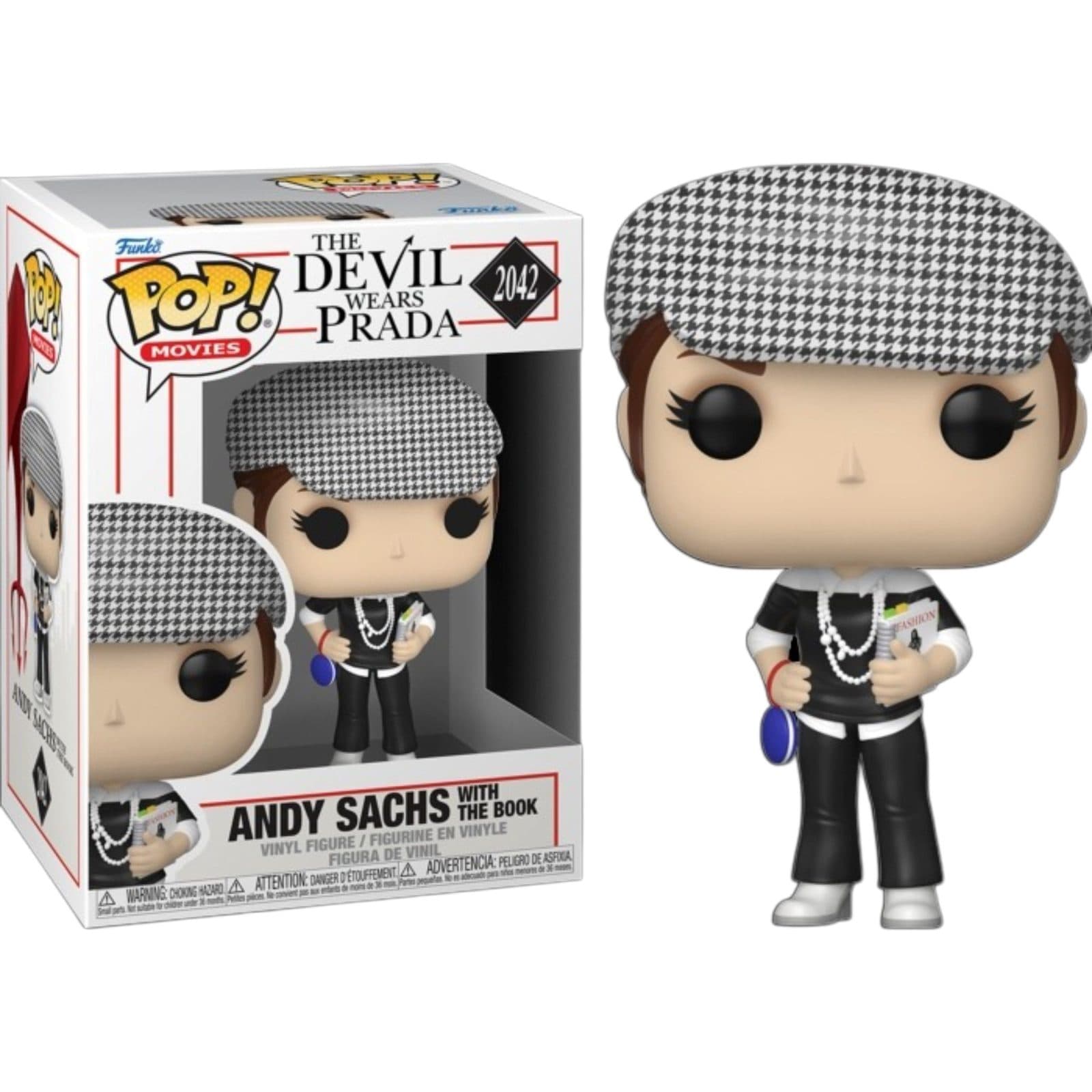 FUNKO POP Movies: The Devil Wears Prada - 2042 Andy Sachs With The Book 9cm - 889698903493