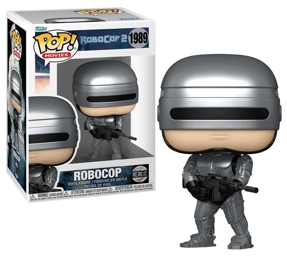 FUNKO POP Movies: Robocop 2 - 1989 Robocop (MT) With Chase 9cm - 889698904865