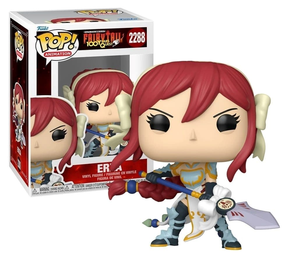 FUNKO POP Animation: Fairy Tail - 2288 Erza 9cm - 889698906388