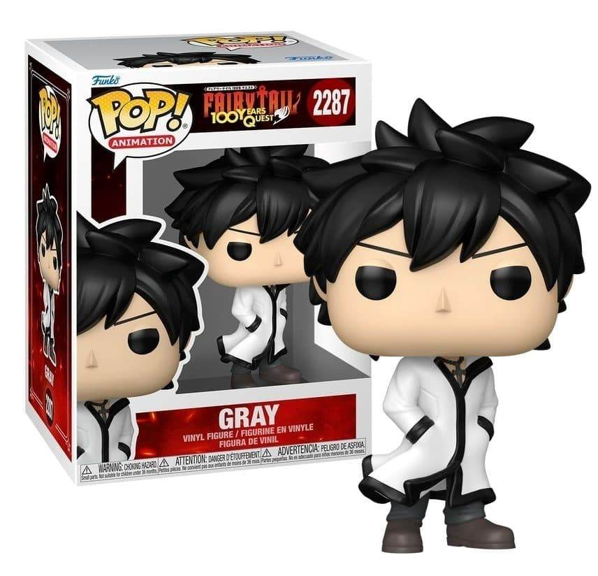 FUNKO POP Animation: Fairy Tail - 2287 Gray With Chase 9cm - 889698906395