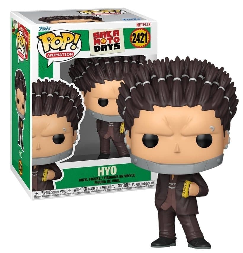 FUNKO POP Animation: Sakamoto Days - 2421 Hyo 9cm - 889698906555