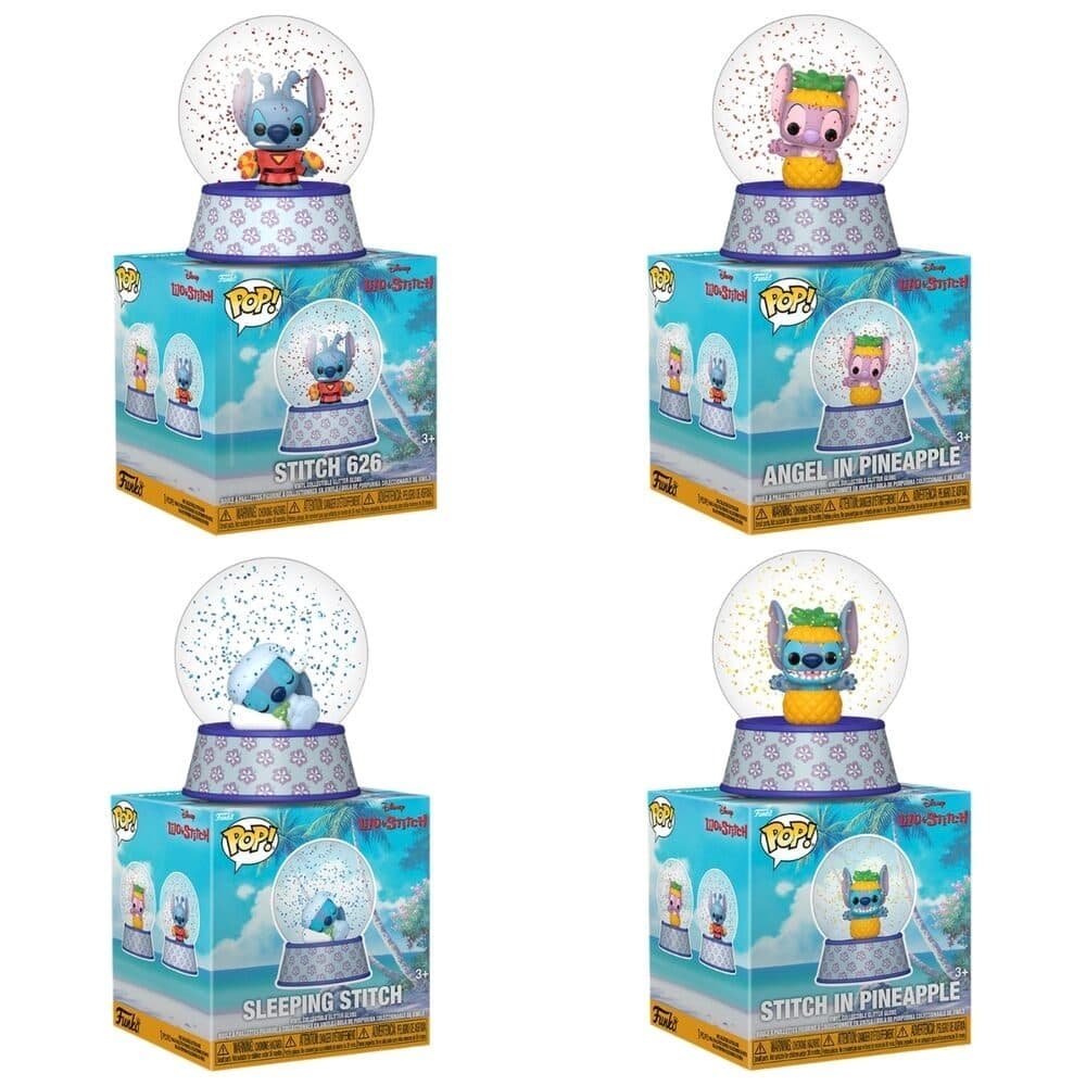 FUNKO Mini Snow Globe Blind Box - Disney Lilo & Stitch 12pz - 889698906869