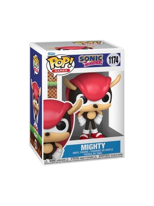 FUNKO POP Games: Sonic The Hedgehog - 1174 Mighty 9cm - 889698908375