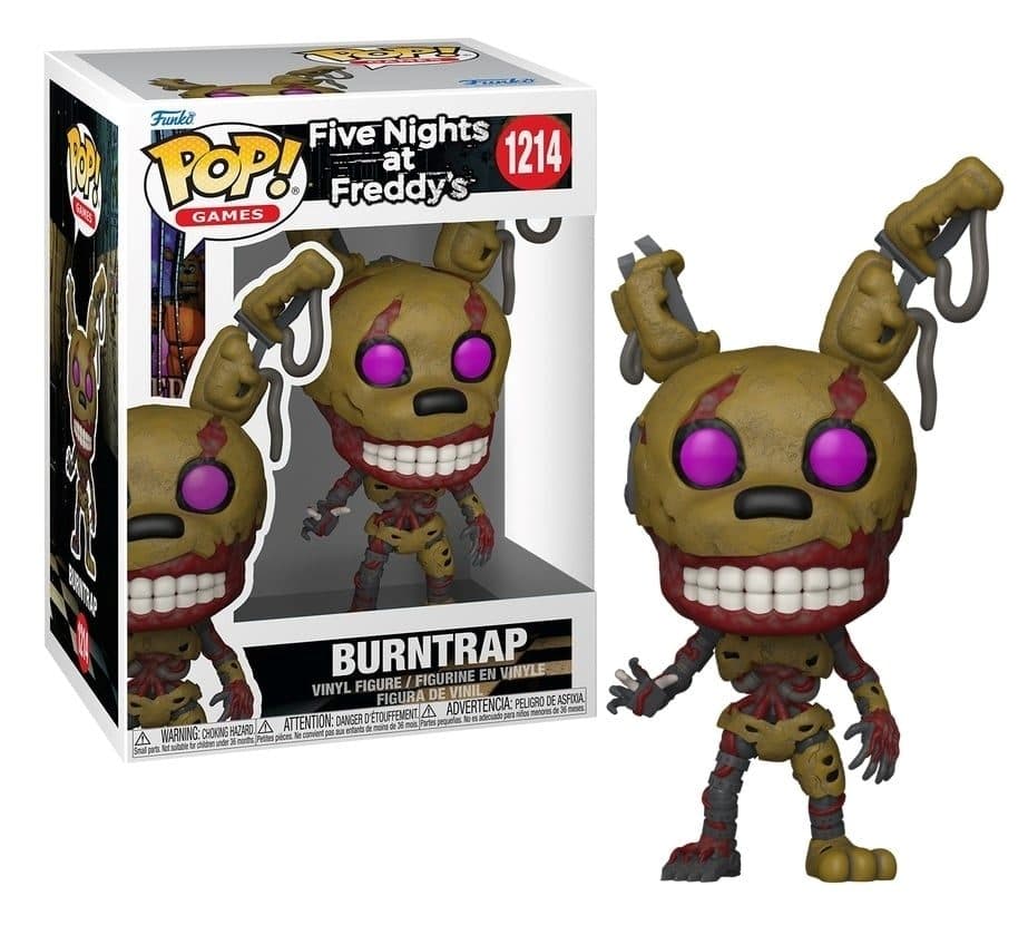 FUNKO POP Games: Five Nights At Freddy's - 1214 Burntrap 9cm - 889698908443