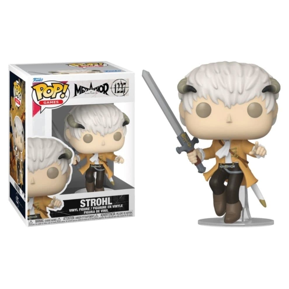 FUNKO POP Games: Metaphor Refantazio - 1227 Strohl 9cm - 889698914635