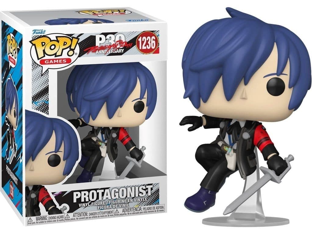 FUNKO POP Games: Persona 3 - Male Protagonist 9cm - 889698914680