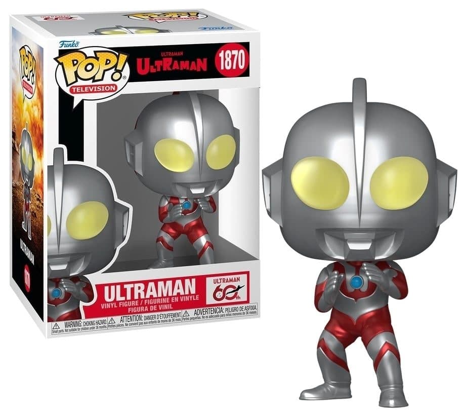 FUNKO POP Television: Ultraman - 1870 Ultraman (MT) 9cm - 889698915175
