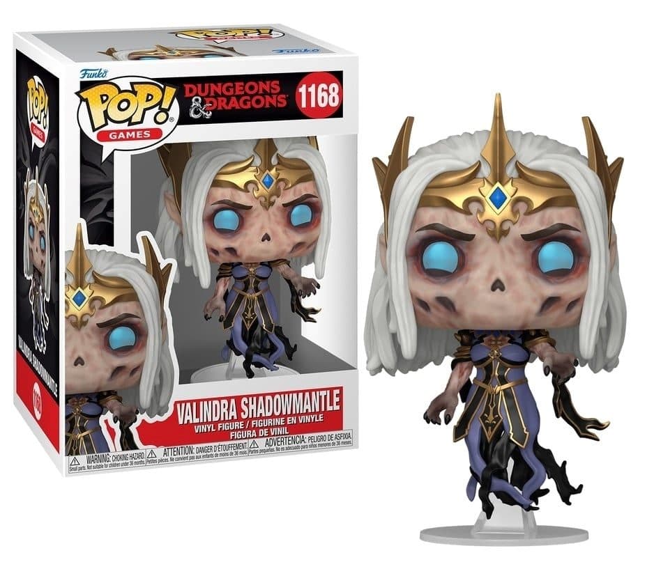 FUNKO POP Games: Dungeons & Dragons - 1168 Valindra Shadowmantle 9cm - 889698915618