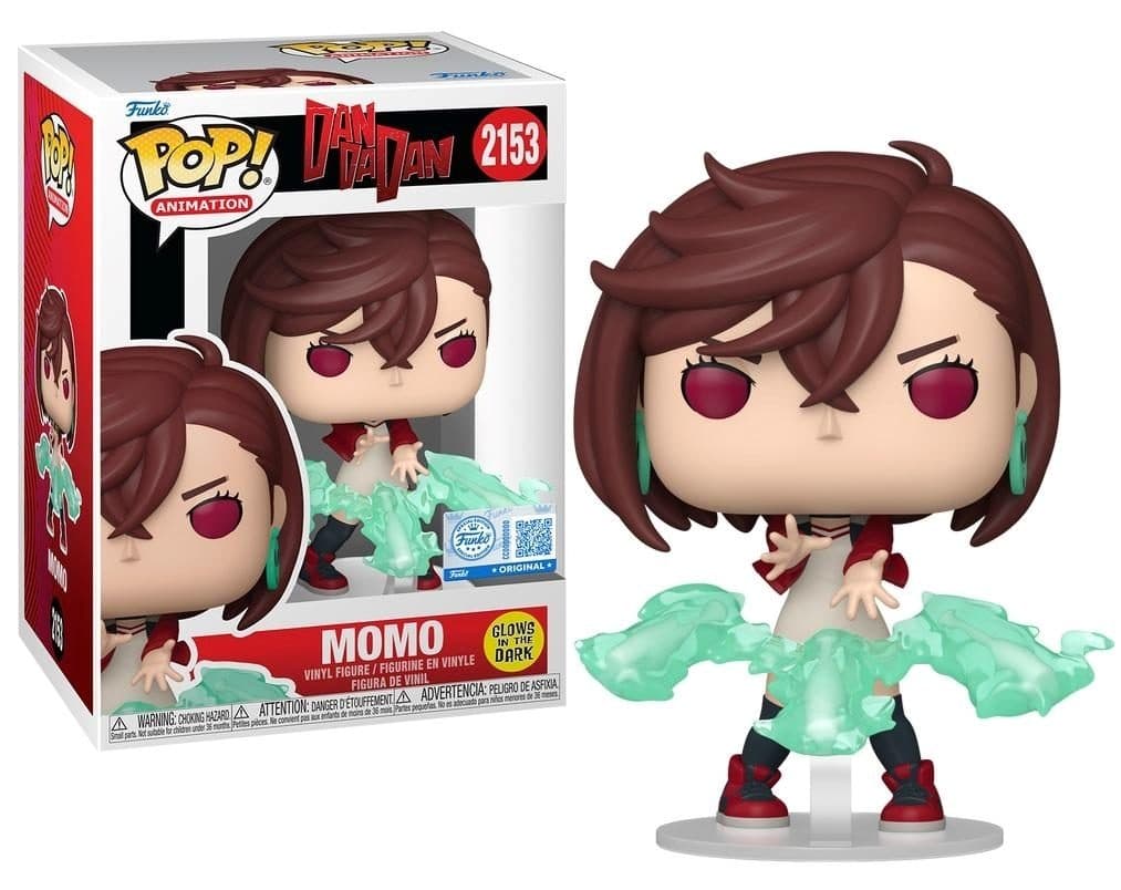FUNKO POP Animation: Dan Da Dan - 2153 Momo (Glows in The Dark) (Exclusive) 9cm - 889698916455