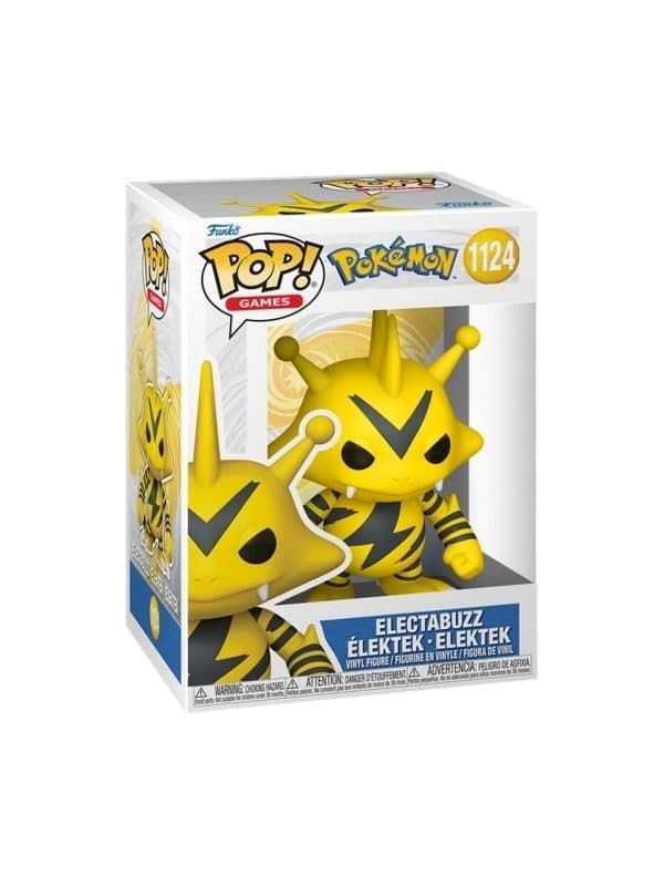 FUNKO POP Games: Pokemon - 1124 Electabuzz 9cm - 889698916592